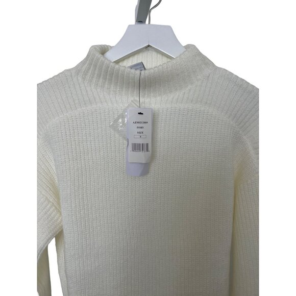 Design History Rib Knit Tie Back Sweater - Picture 7 of 7